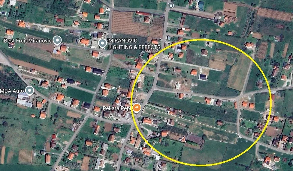 Prodaja, plac, 1882m², Donji Kokoti, Podgorica