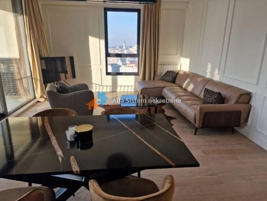 Rent, four bedroom apartment, 109m², Savski Venac, Beograd