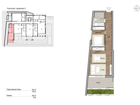 Prodaja, stan, 56m², Tivat, Crna Gora - image 7