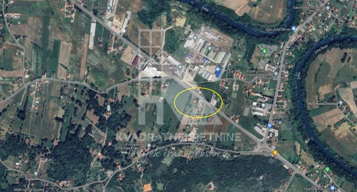 Prodaja, plac, 4500m², Spuž, Danilovgrad