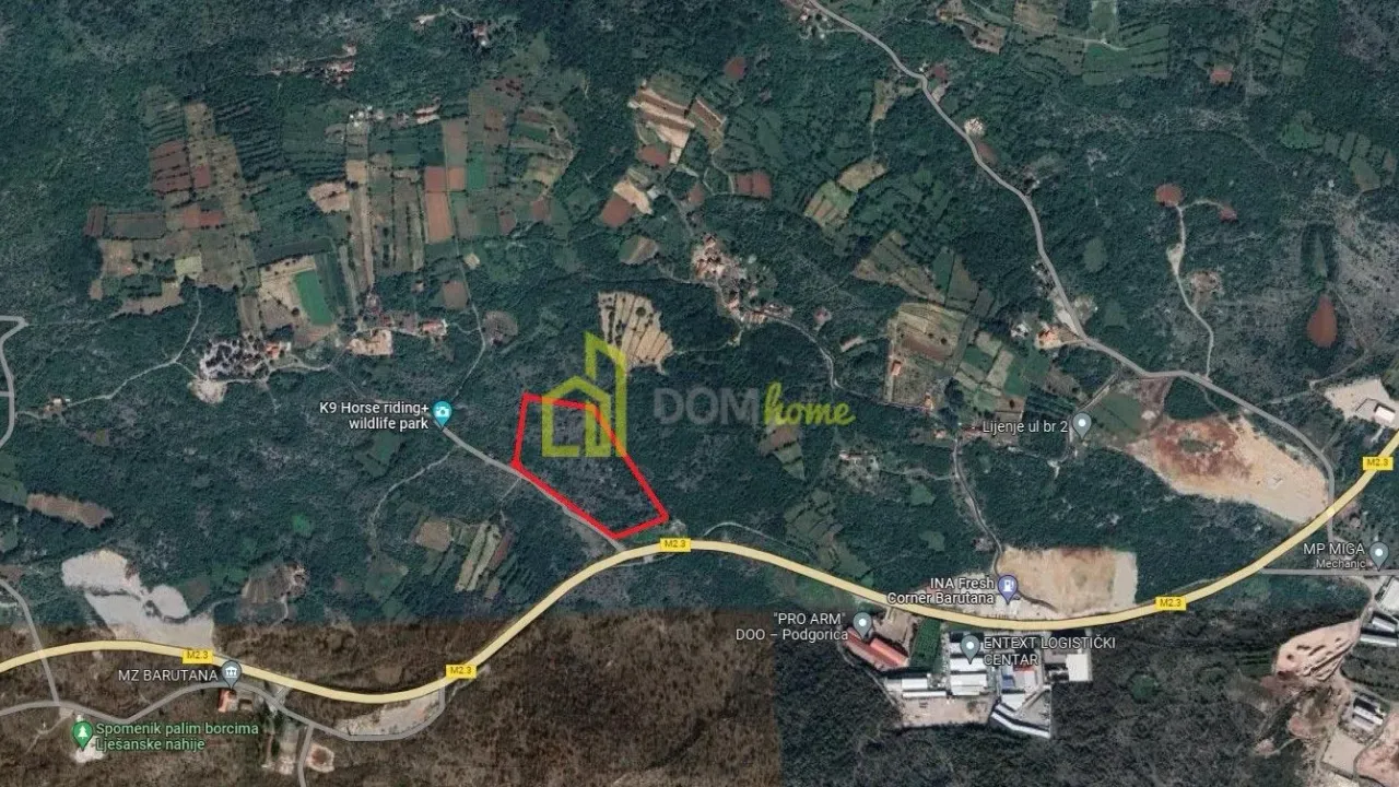 Prodaja, plac, 30414m², Podgorica, Crna Gora