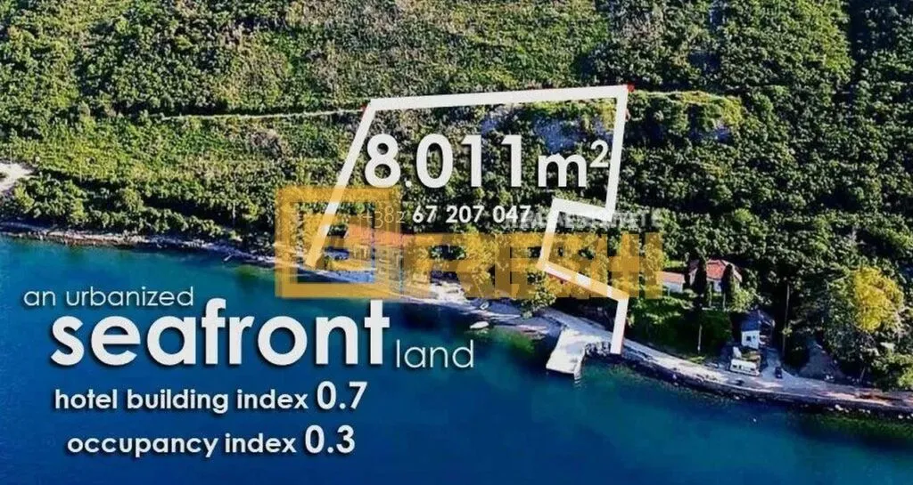 Prodaja, plac, 37592m², Tivat, Crna Gora