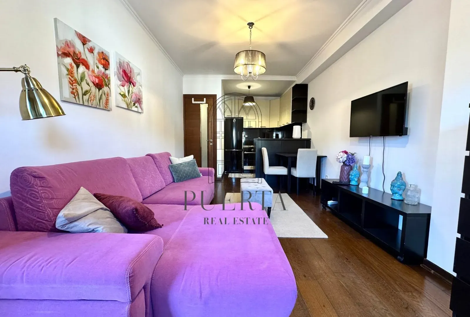 Rent, one bedroom apartment, 45m², Gorica C, Podgorica
