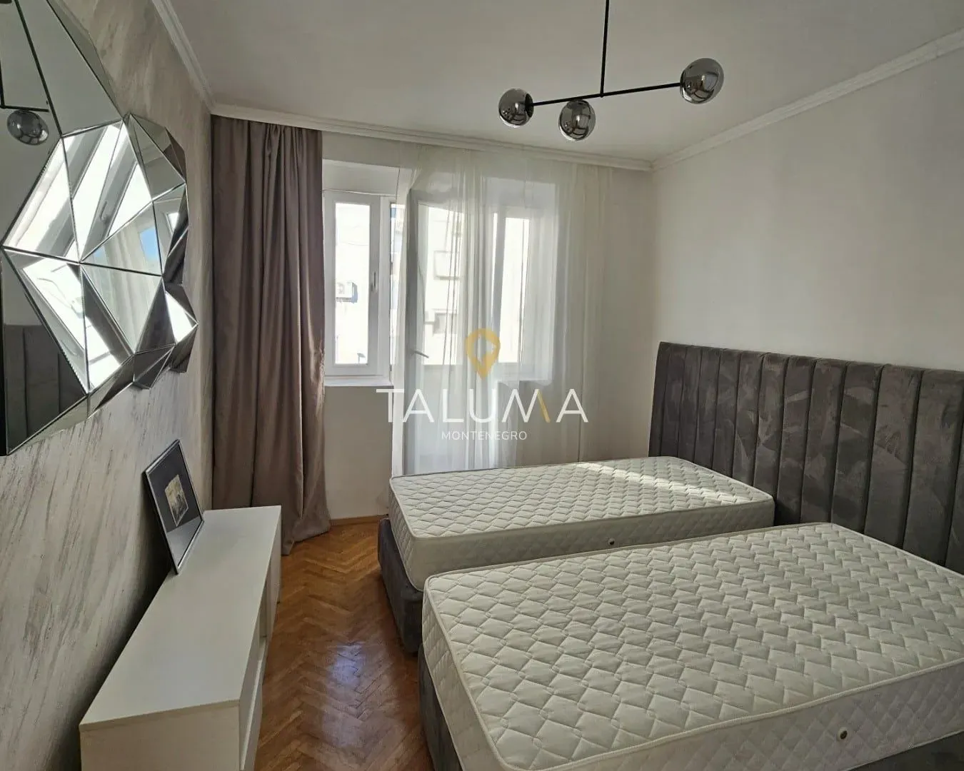 Rent, two bedroom apartment, 70m², Preko Morače, Podgorica