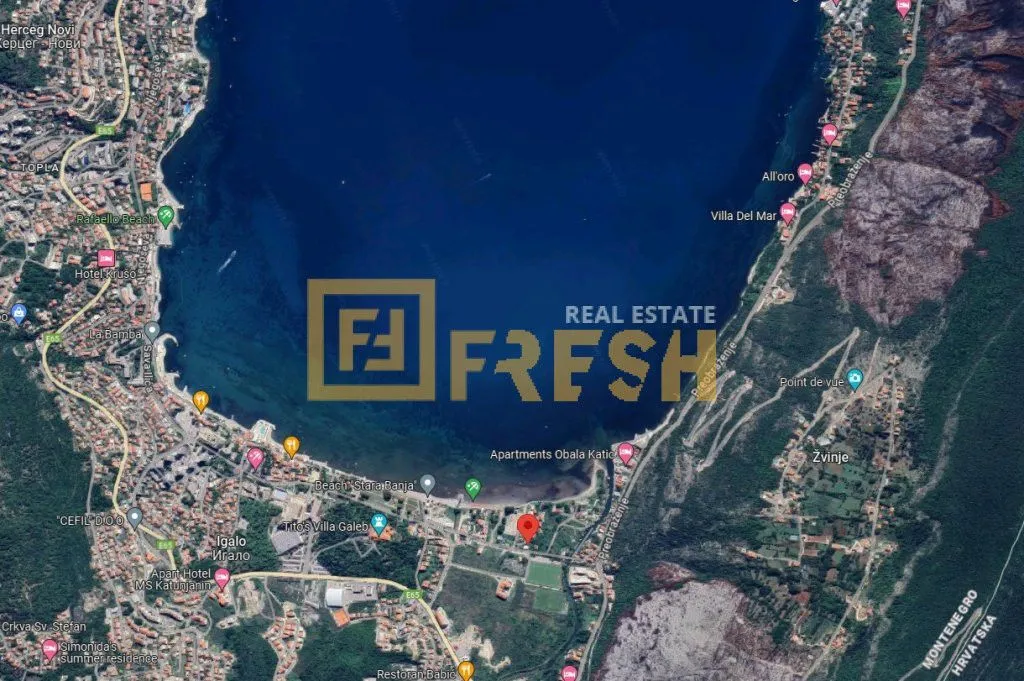 Prodaja, plac, 454m², Herceg Novi, Crna Gora