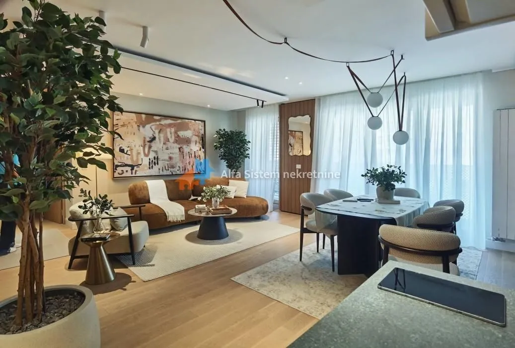 Rent, two bedroom apartment, 86m², Novi Beograd Sve Podlokacije, Beograd