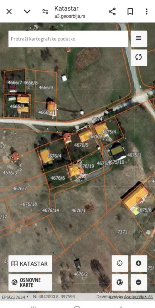 Prodaja, plac, 2000m², Rudine, Zlatibor