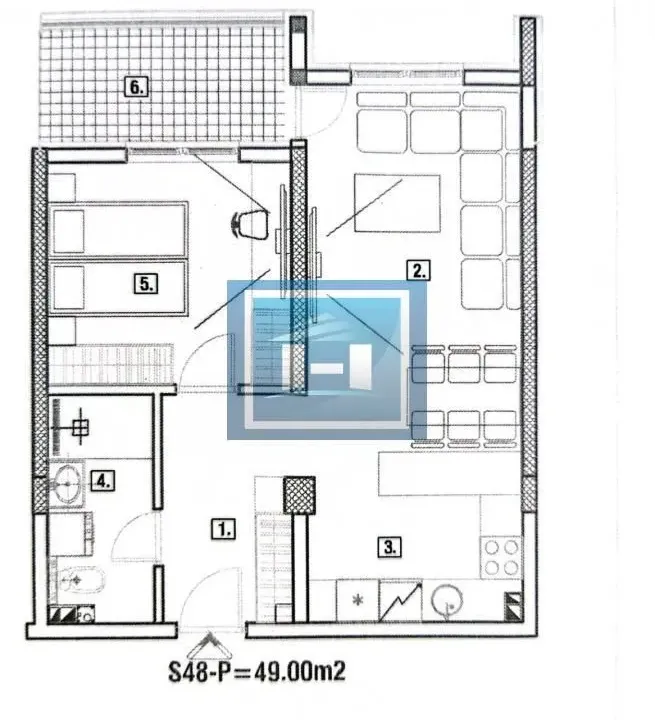 Prodaja, jednosoban stan, 49m², Paraćin, Srbija