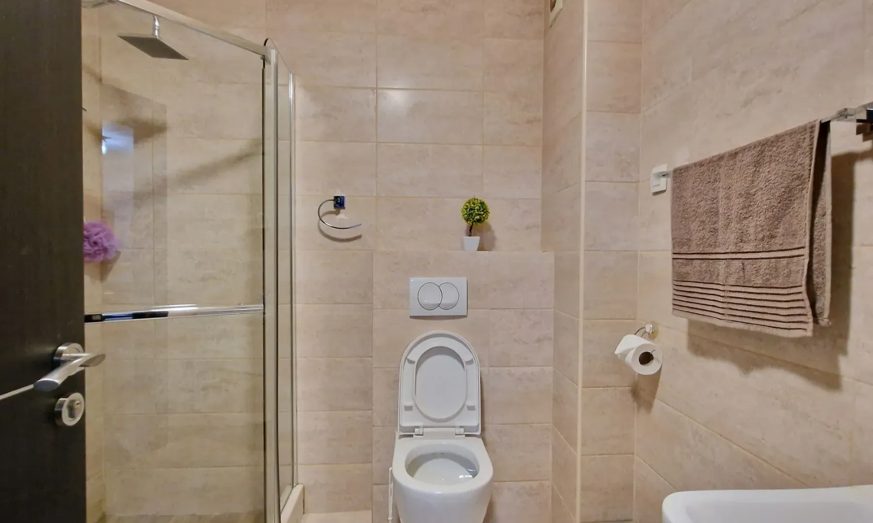 Rent, one bedroom apartment, 48m², Budva, Crna Gora