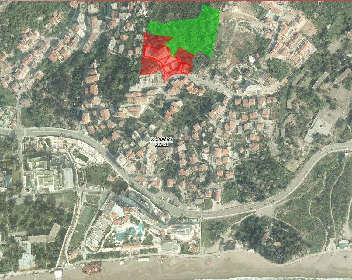 Prodaja, plac, 8960m², Bečići, Budva