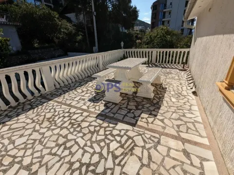 Spacious paved terrace with seating furniture. - image 16
