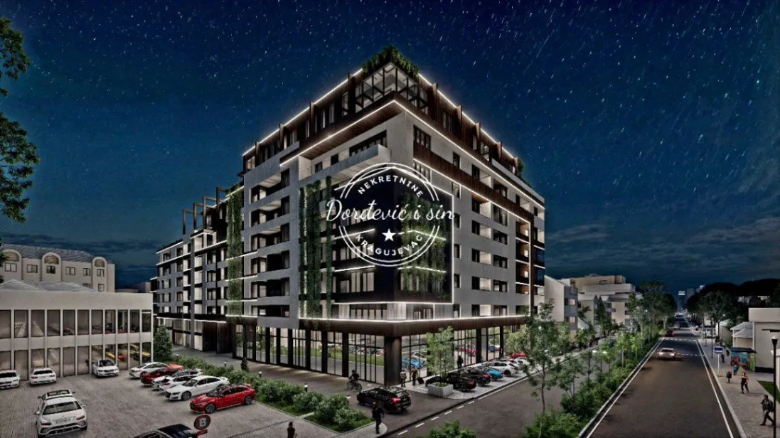 Sale, two bedroom apartment, 48m², Centar, Kragujevac