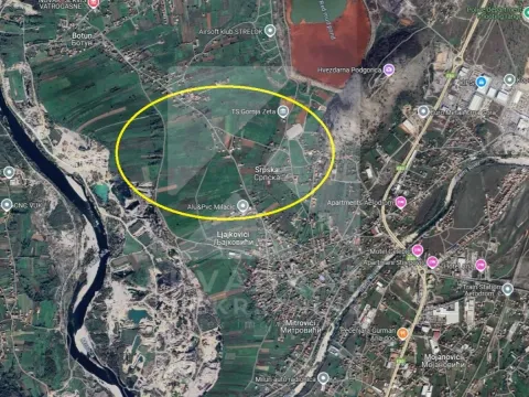 Prodaja, plac, 1100m², Cijevna, Podgorica - image 2