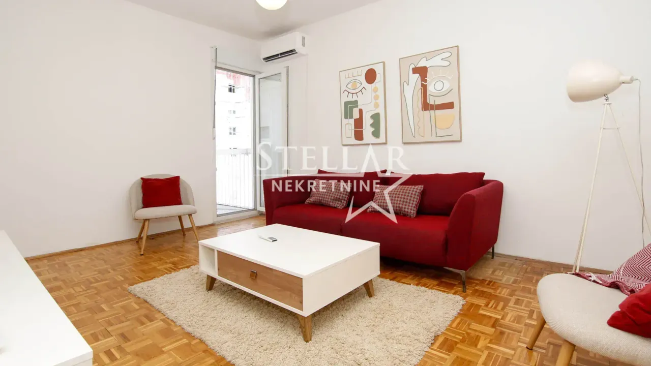 Rent, one bedroom apartment, 52m², Momišići, Podgorica