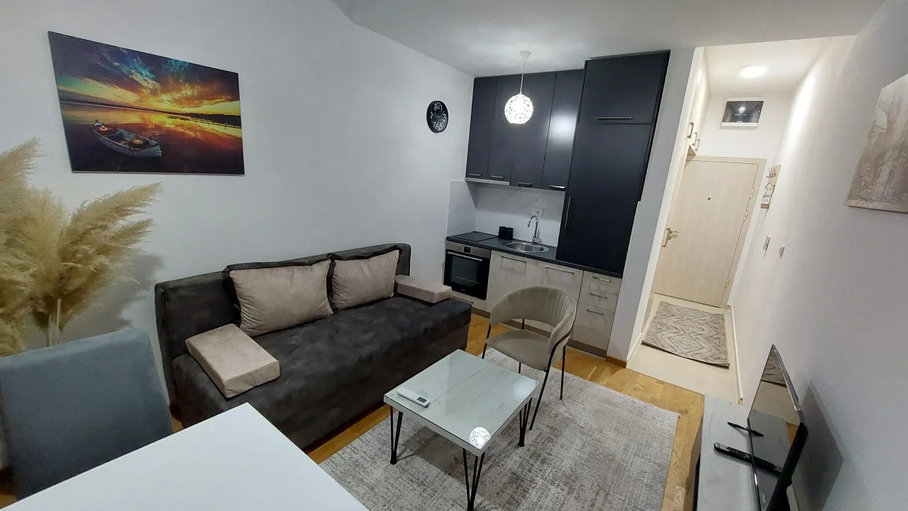 Izdavanje, jednosoban stan, 25m², Zabjelo, Podgorica