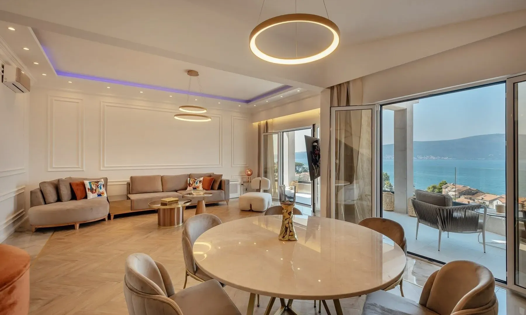Rent, three bedroom apartment, 125m², Donja Lastva, Tivat