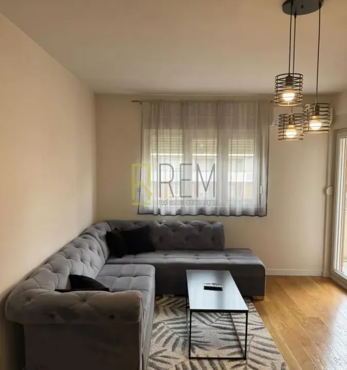 Rent, one bedroom apartment, 49m², Central Point, Podgorica