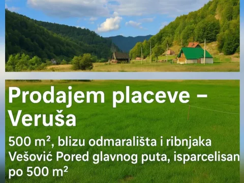 Zemljište in Veruša