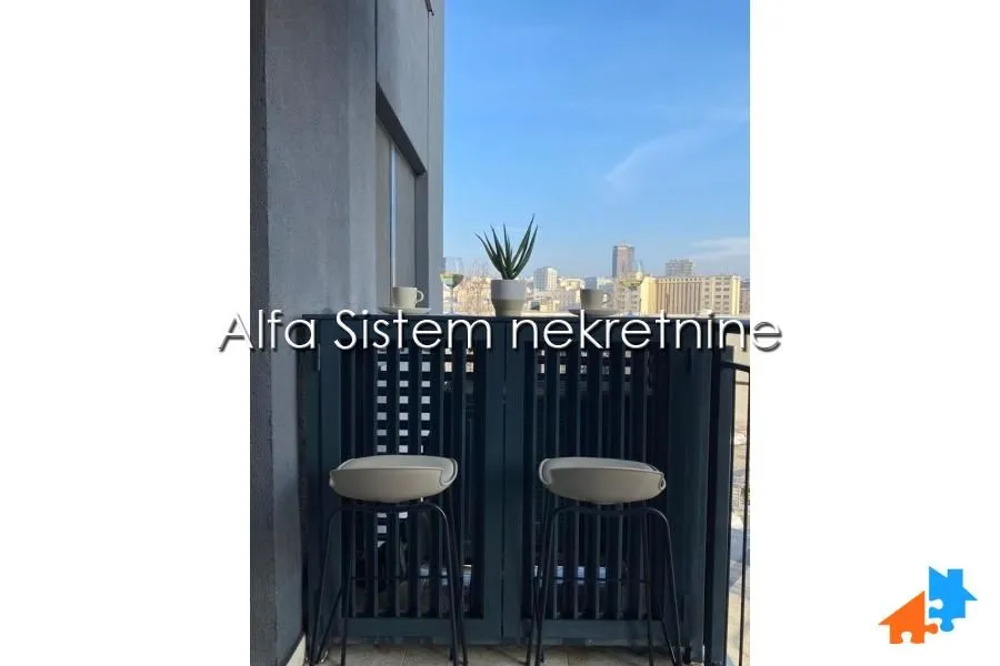 Rent, two bedroom apartment, 56m², Savski Venac, Beograd