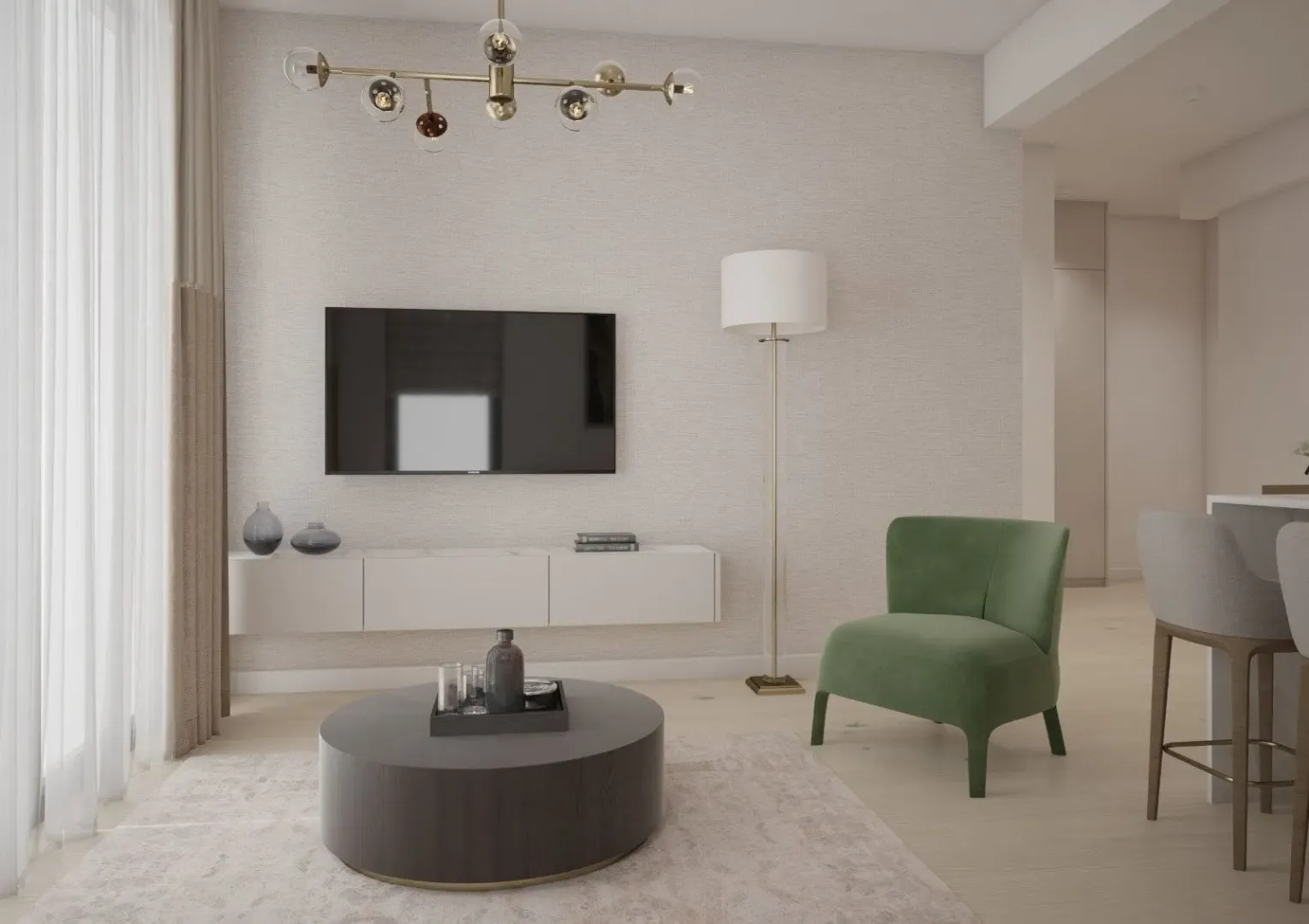 Sale, two bedroom apartment, 45m², Bečići, Budva