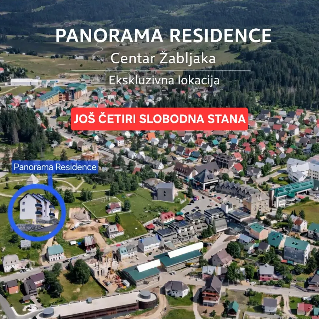 Sale, two bedroom apartment, 48m², Centar, Žabljak
