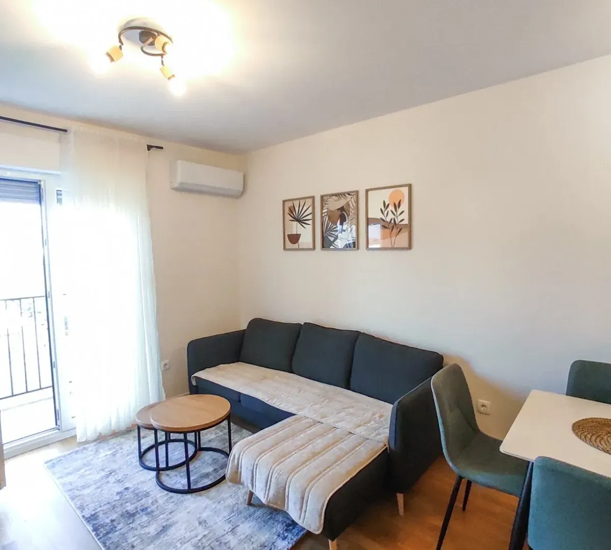 Rent, one bedroom apartment, 40m², Pobrežje, Podgorica