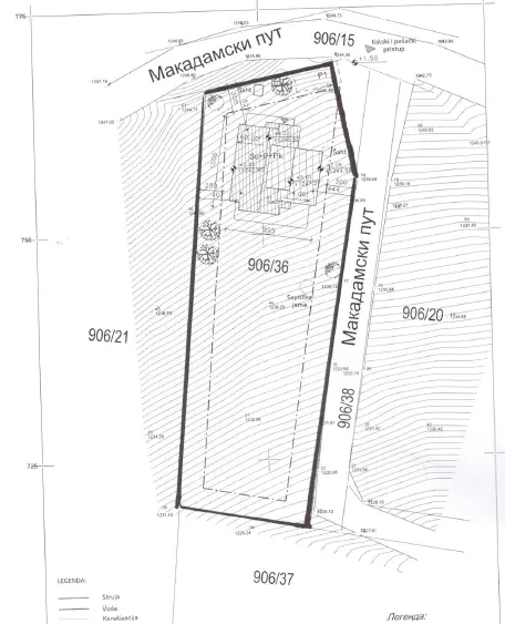 Prodaja, plac, 804m², Konjska Reka, Bajina Bašta