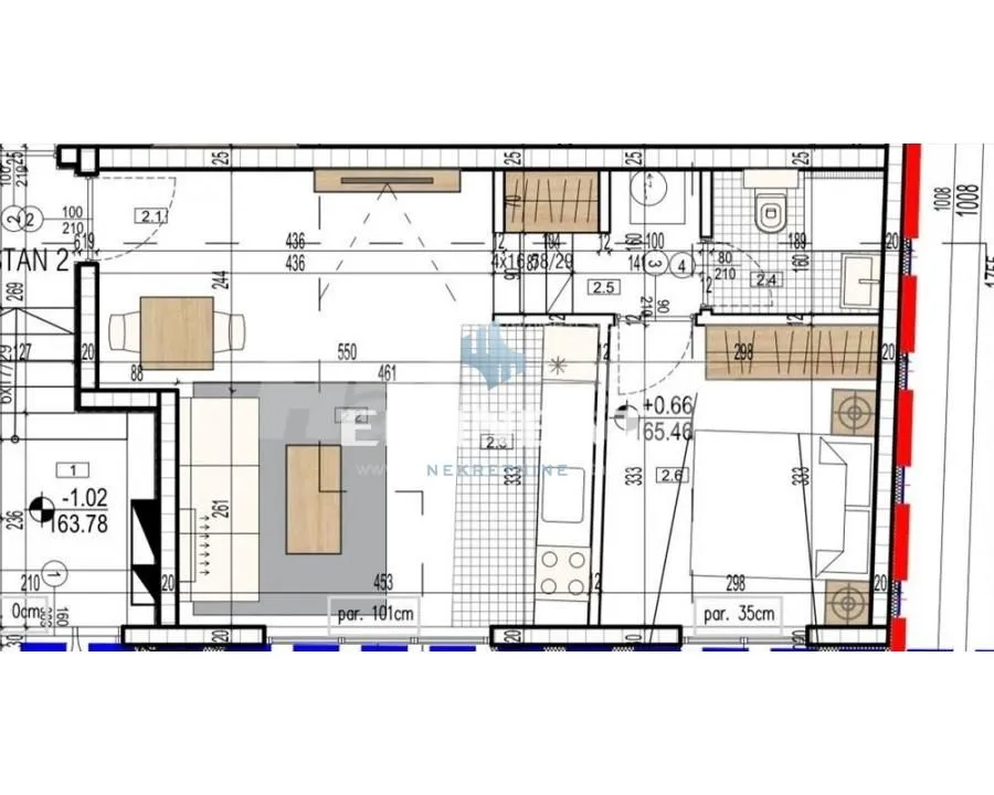 Sale, two bedroom apartment, 41m², Uciteljsko Naselje, Zvezdara Sve Podlokacije