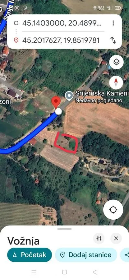 Prodaja, plac, 700m², Sremska Kamenica, Petrovaradin
