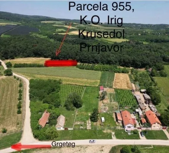 Prodaja, plac, 1576m², Irig, Srbija