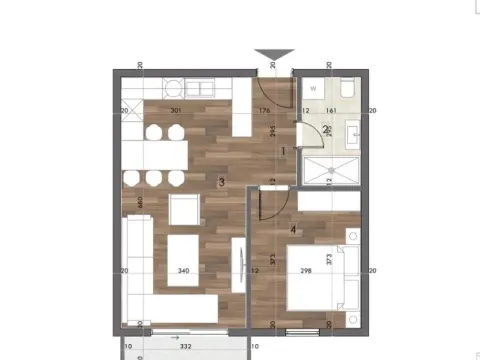 Prodaja, jednosoban stan, 47m², Donja Gorica, Podgorica - image 2