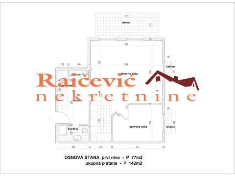 Sale, four bedroom apartment, 142m², Savski Venac, Beograd - image 19