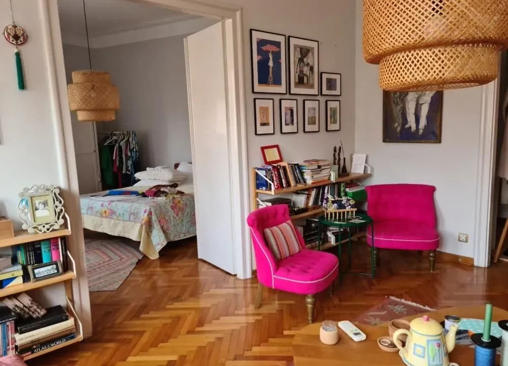 Rent, two bedroom apartment, 56m², Kalenić Pijaca, Vračar Sve Podlokacije