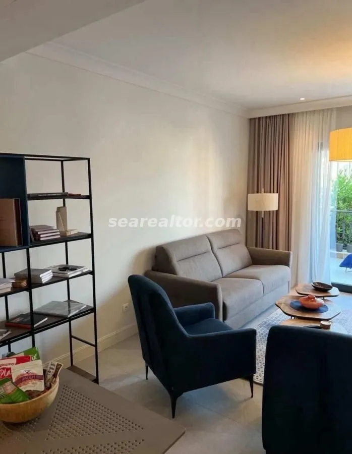 Izdavanje, jednosoban stan, 60m², Luštica Bay, Tivat