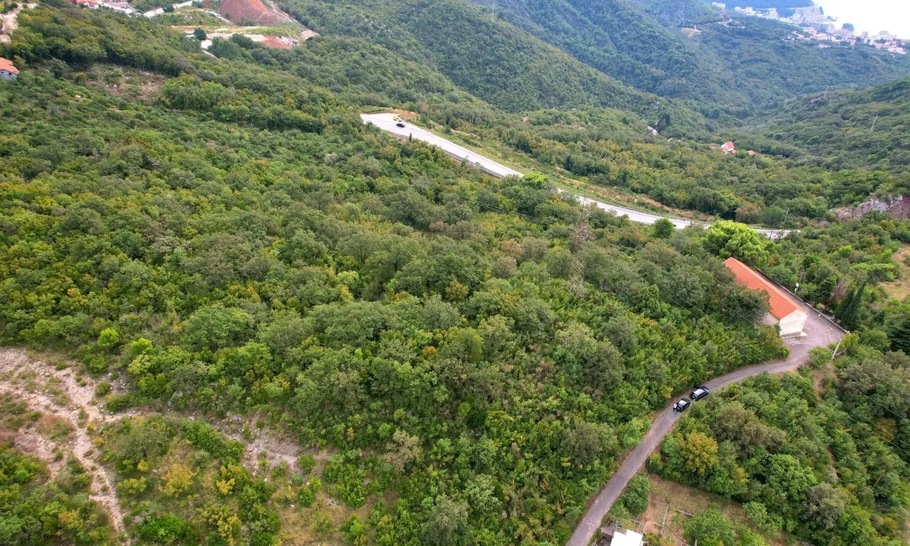 Prodaja, plac, 1485m², Markovići, Budva