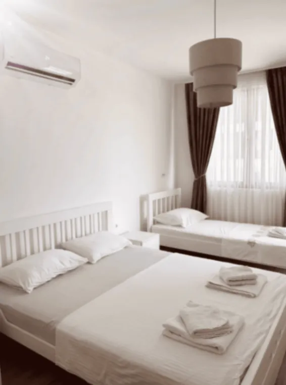 Rent, one bedroom apartment, 50m², Bečići, Budva