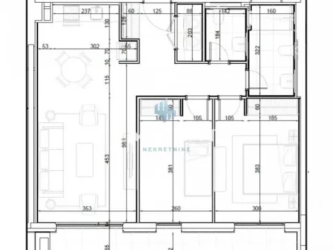 Rent, three bedroom apartment, 82m², Čukarica, Beograd - image 3