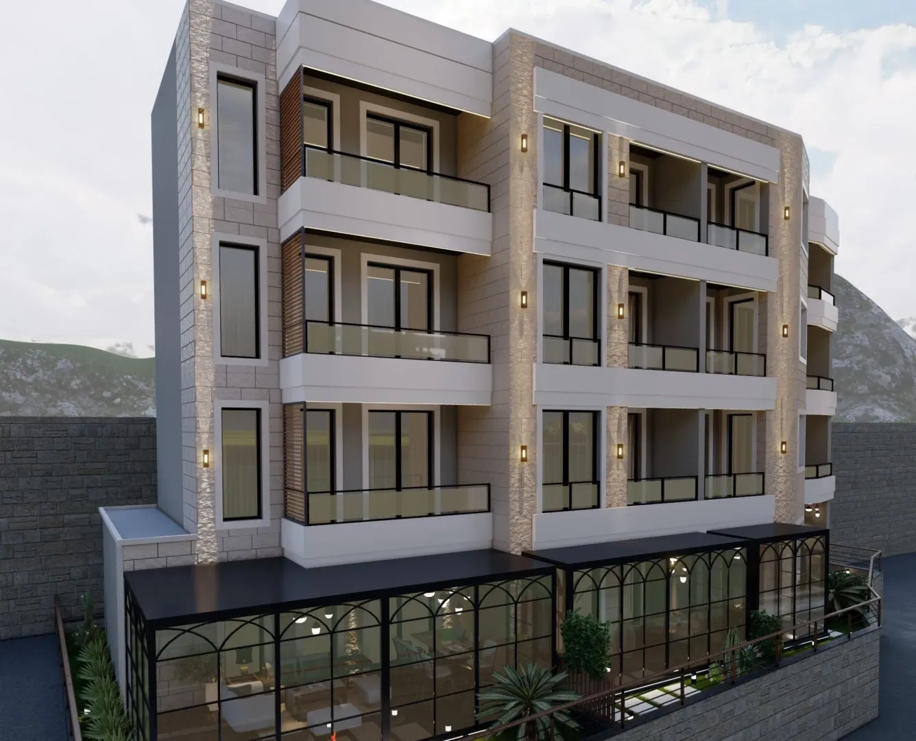 Sale, three bedroom apartment, 93m², Komoševina, Budva