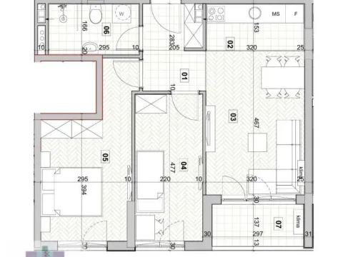 Sale, three bedroom apartment, 59m², Veternik, Novi Sad Sve Podlokacije - image 2