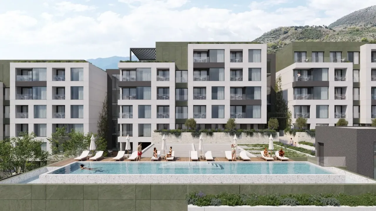 Sale, one bedroom apartment, 44m², Mrčevac, Tivat