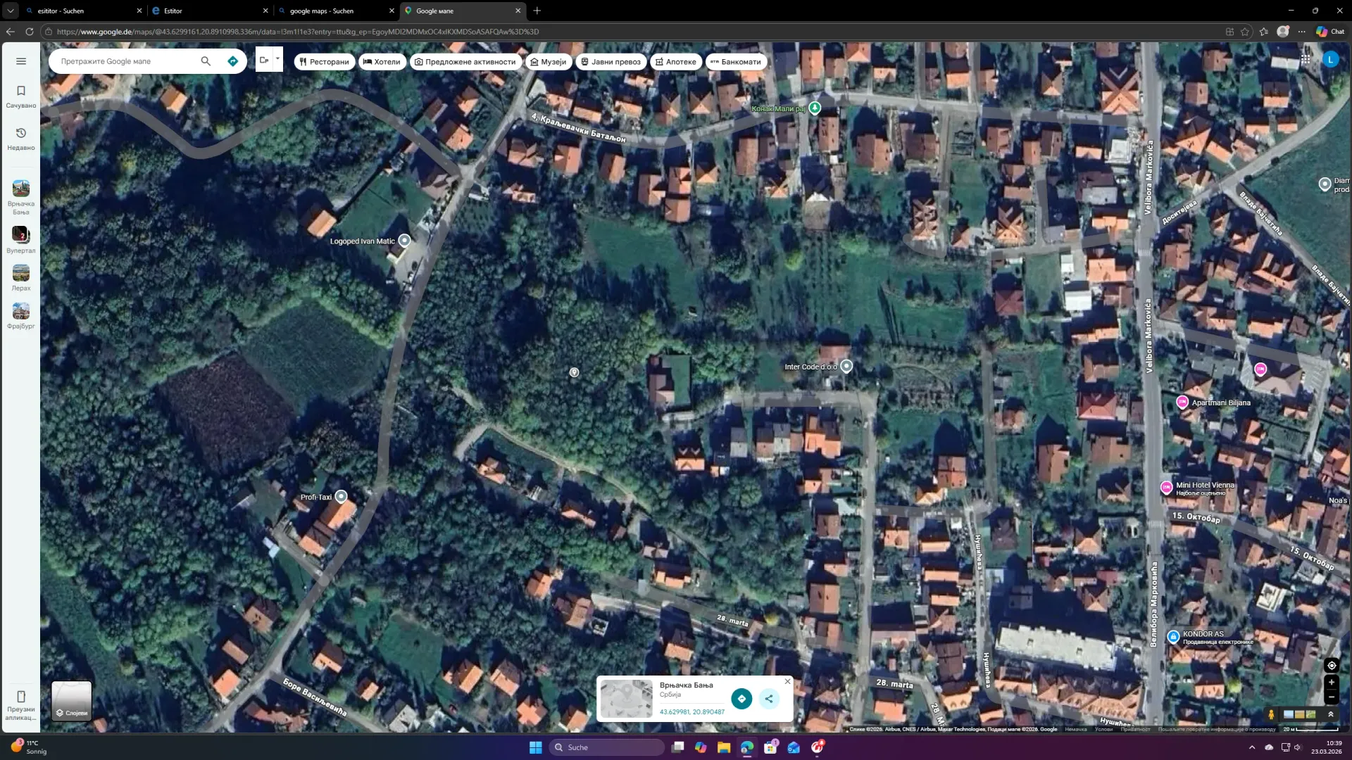 Prodaja, plac, 3000m², Centar, Vrnjačka Banja