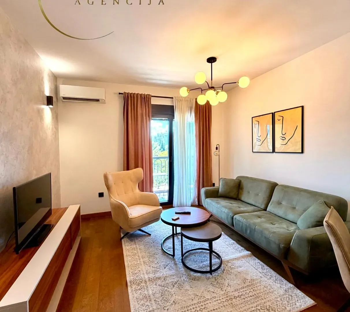 Rent, one bedroom apartment, 50m², Ljubović, Podgorica