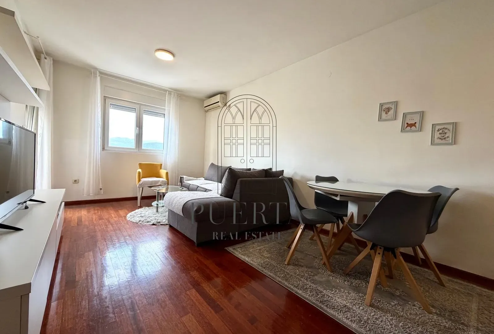 Izdavanje, jednosoban stan, 45m², Stari Aerodrom, Podgorica