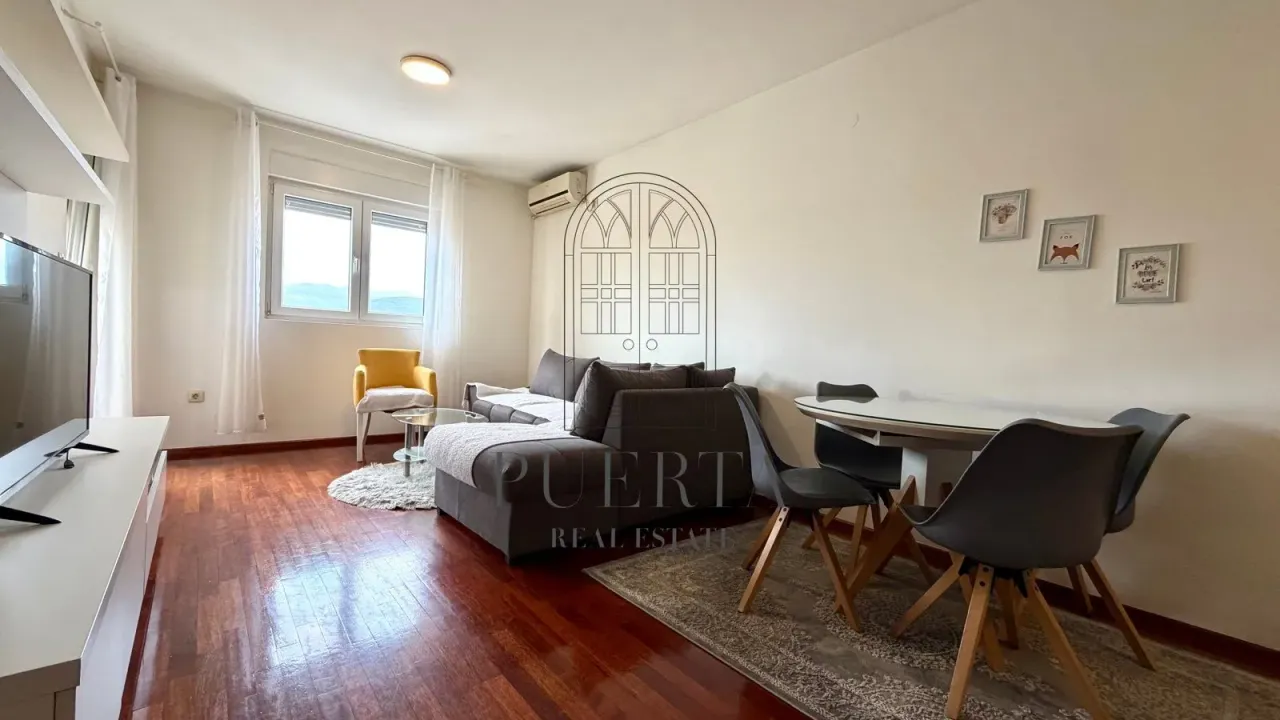 Izdavanje, jednosoban stan, 45m², Stari Aerodrom, Podgorica