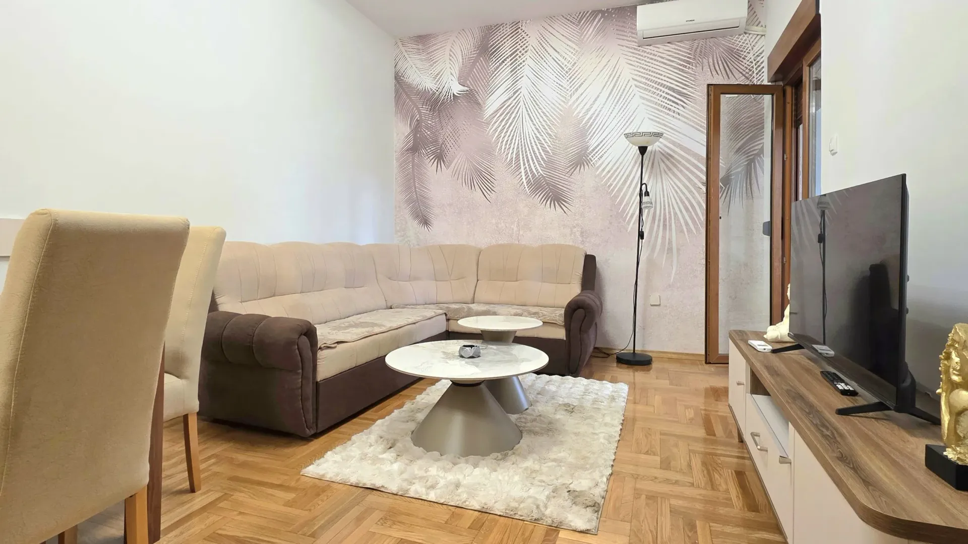 Rent, one bedroom apartment, 43m², Tuški Put, Podgorica