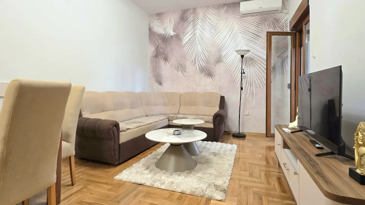 Rent, one bedroom apartment, 43m², Tuški Put, Podgorica