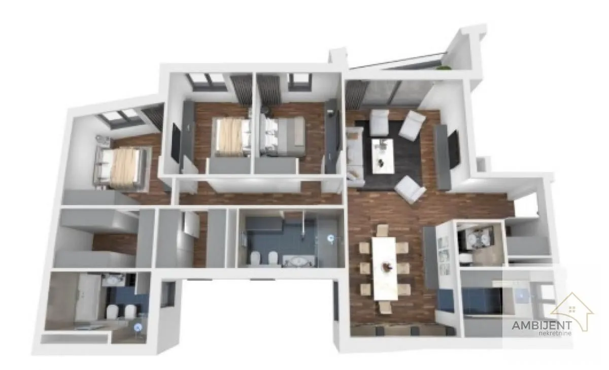 Prodaja, četvorosoban stan, 125m², Stari Grad, Beograd