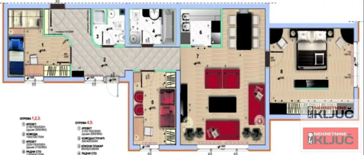 Prodaja, četvorosoban stan, 105m², Spens, Novi Sad Sve Podlokacije