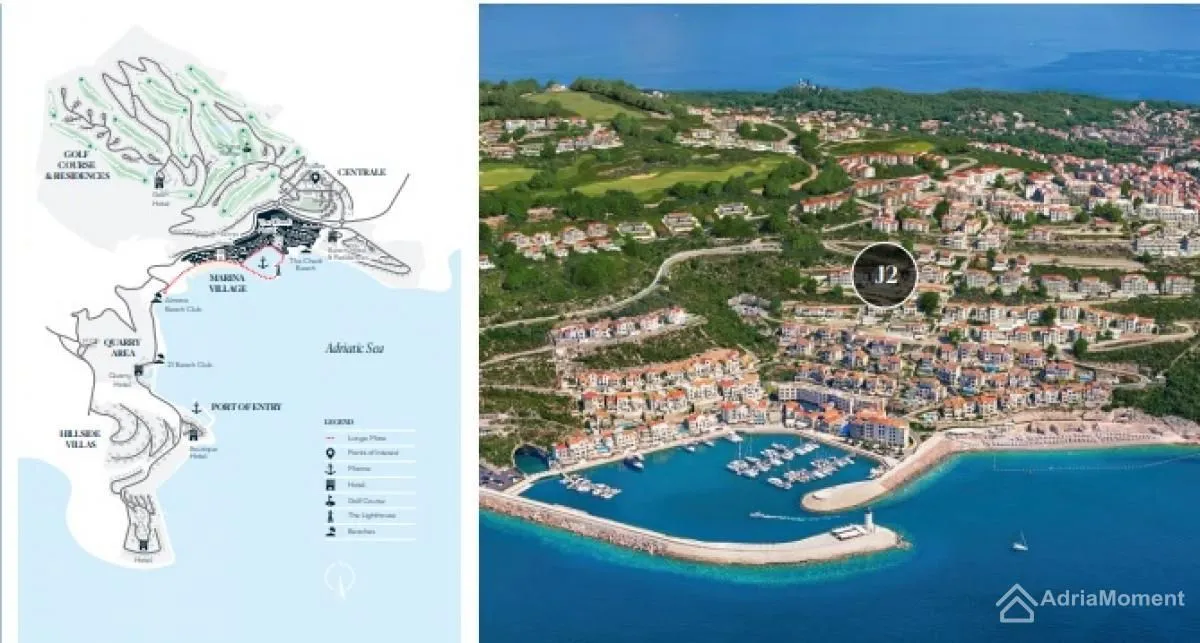 Sale, two bedroom apartment, 100m², Luštica Bay, Tivat