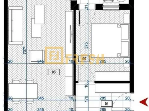 Sale, apartment, 52m², Zabjelo, Podgorica - image 4